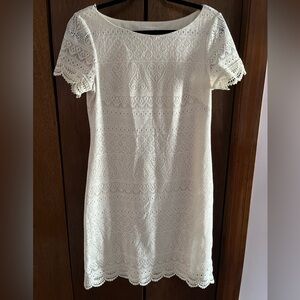 Cream lace dress